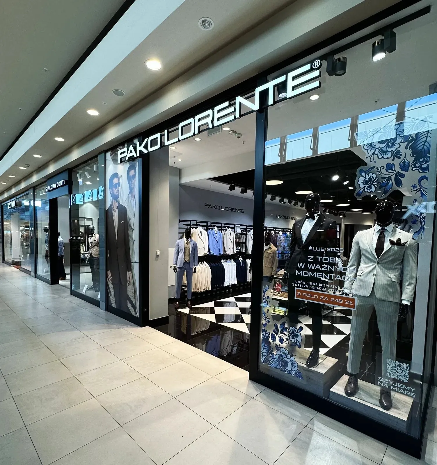 odzież męska, garnitury, koszule Bydgoszcz Pako Lorente