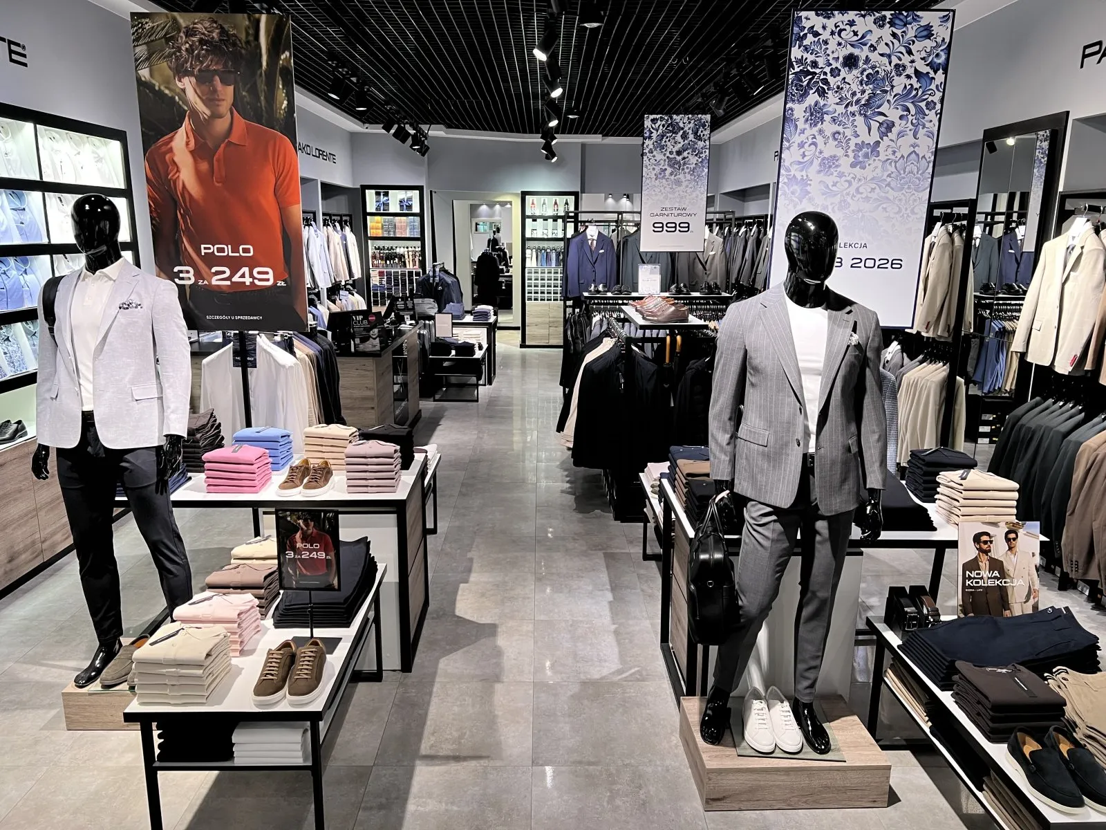 odzież męska, garnitury, koszule Gdańsk Pako Lorente