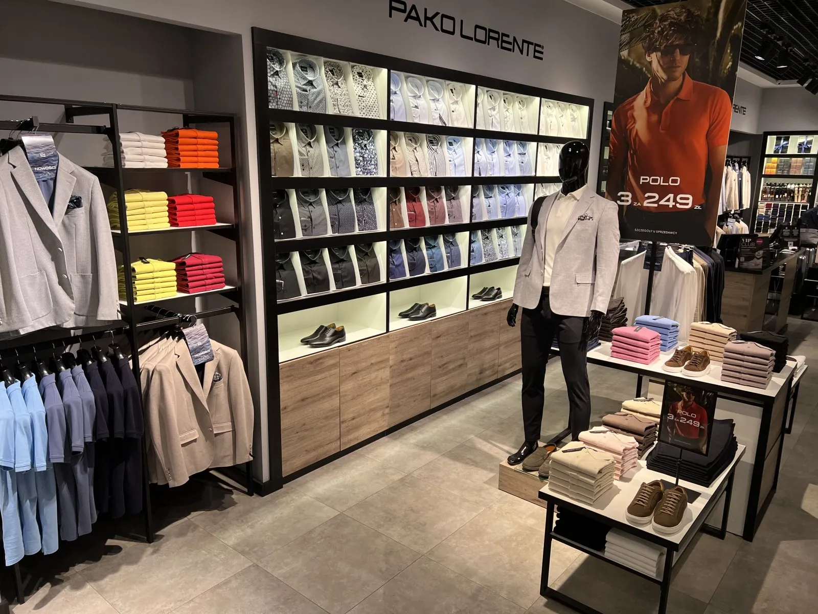 odzież męska, garnitury, koszule Gdańsk Pako Lorente