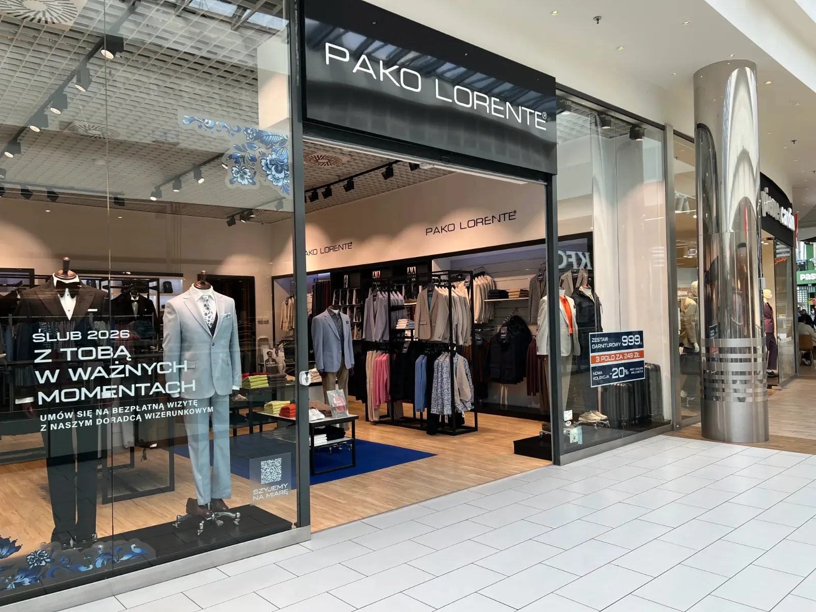 odzież męska, garnitury, koszule Gliwice Pako Lorente