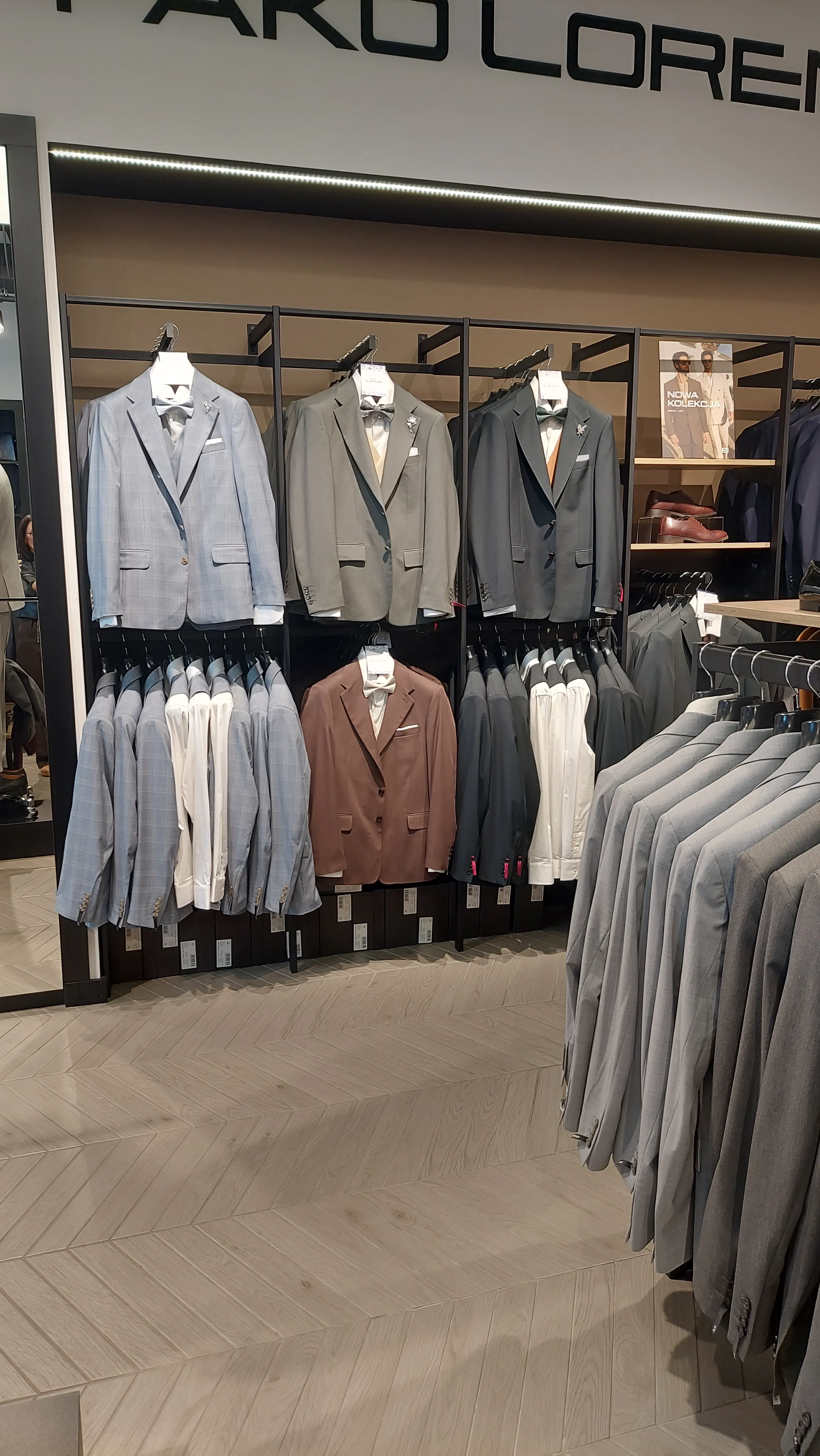 odzież męska, garnitury, koszule Katowice Pako Lorente