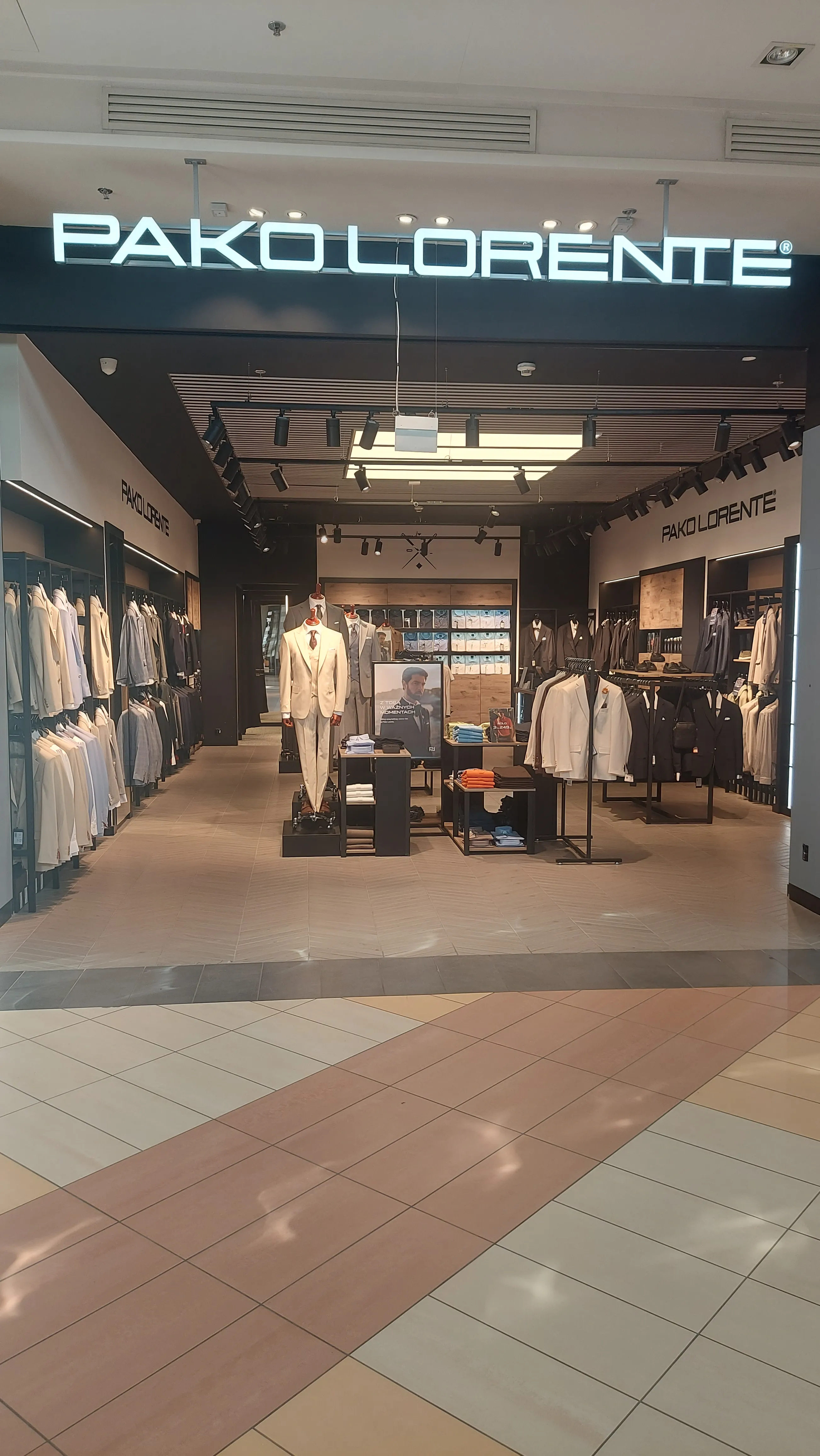 odzież męska, garnitury, koszule Katowice Pako Lorente