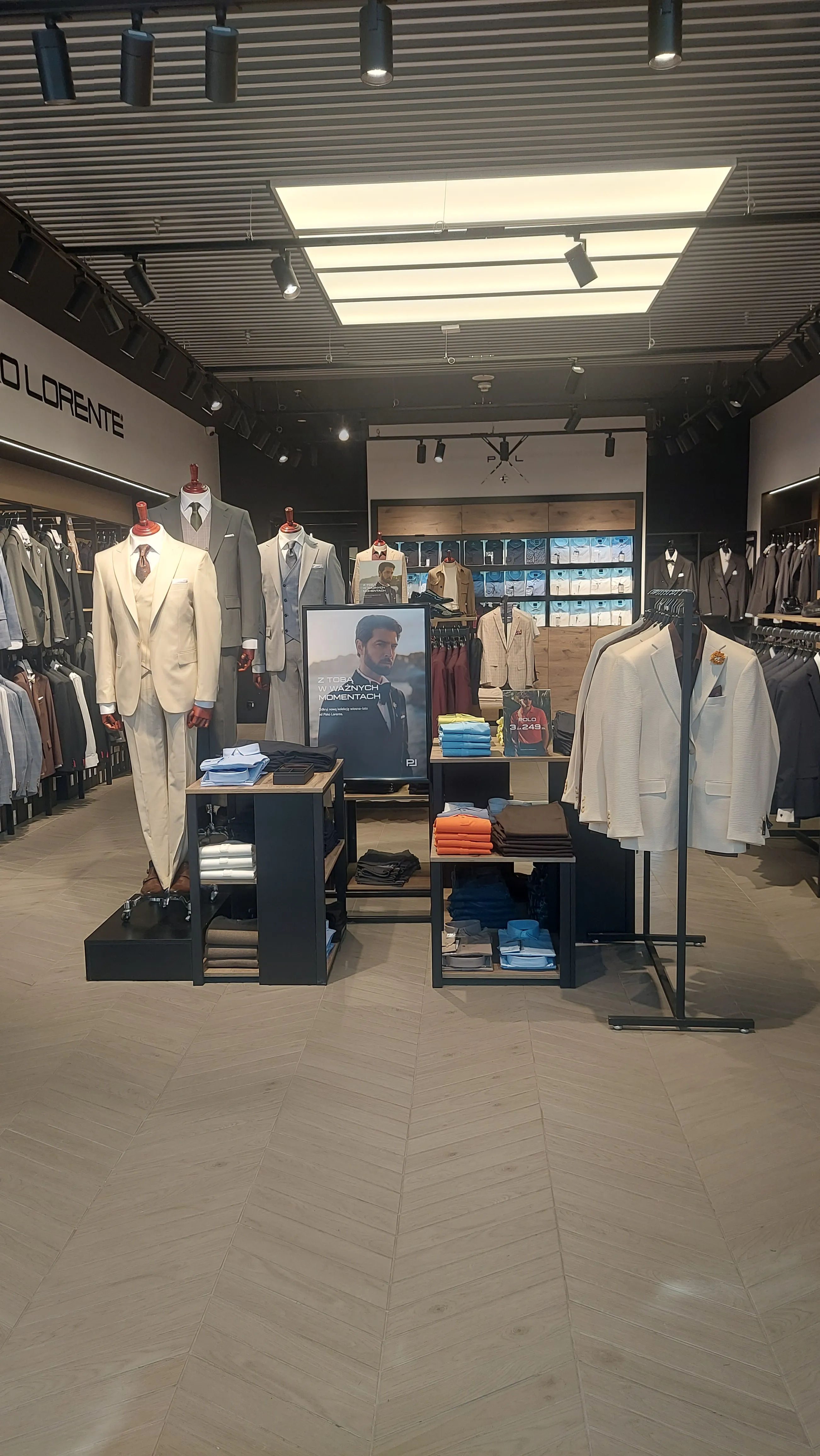 odzież męska, garnitury, koszule Katowice Pako Lorente