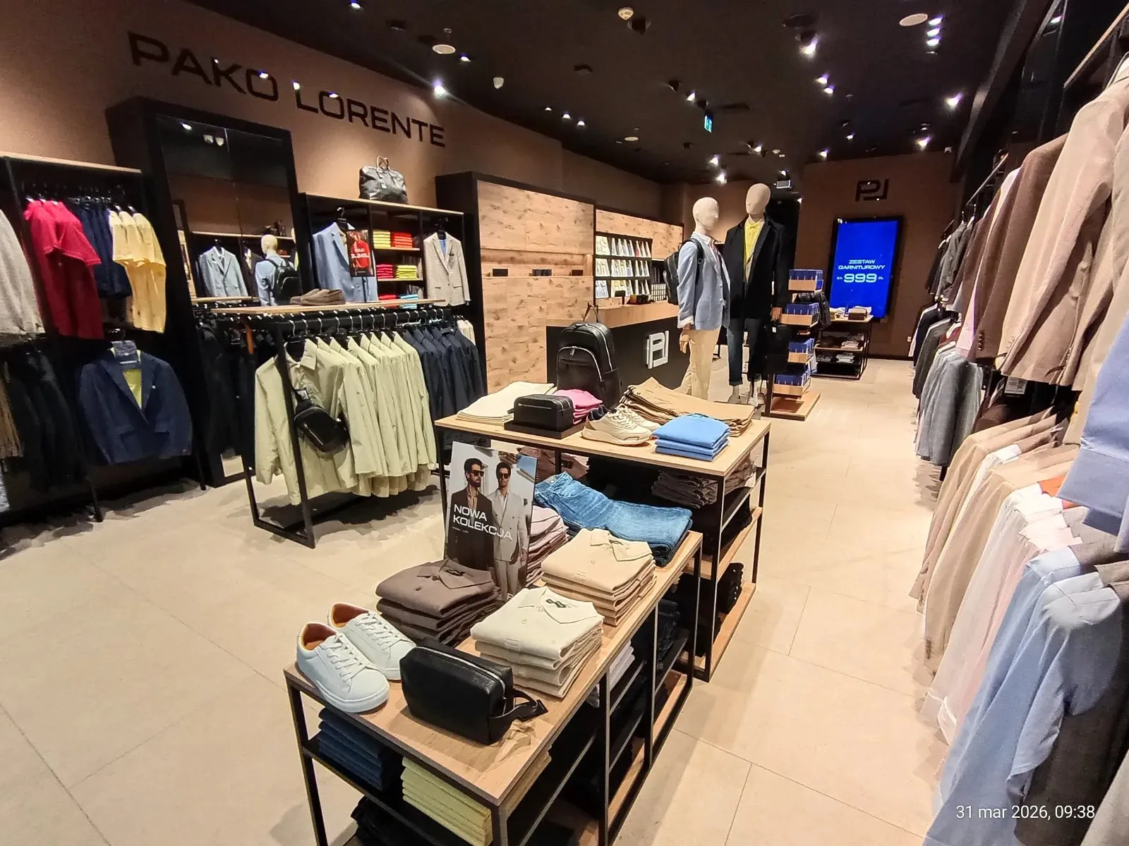 odzież męska, garnitury, koszule Kielce Pako Lorente