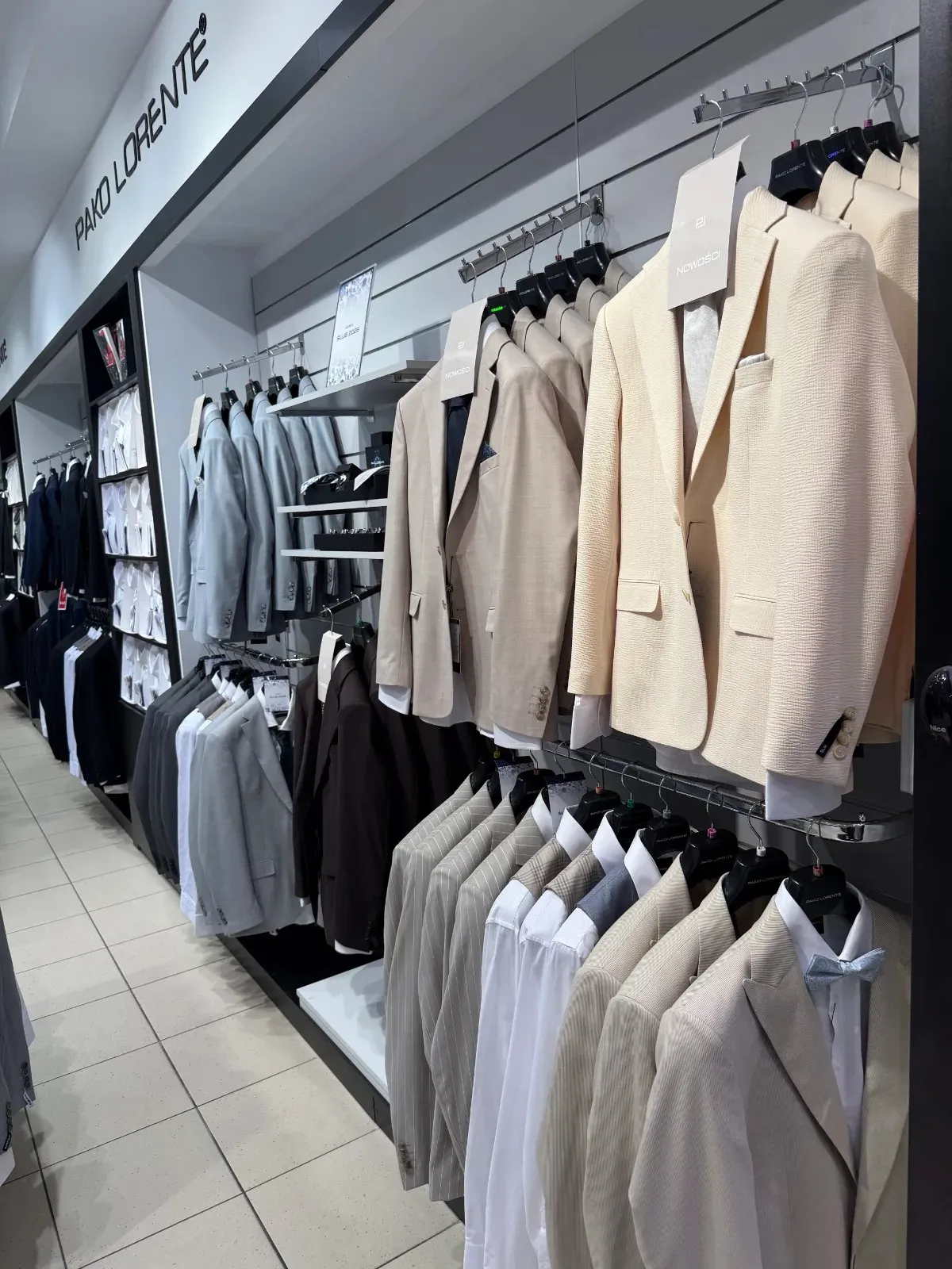 odzież męska, garnitury, koszule Kłodzko Pako Lorente