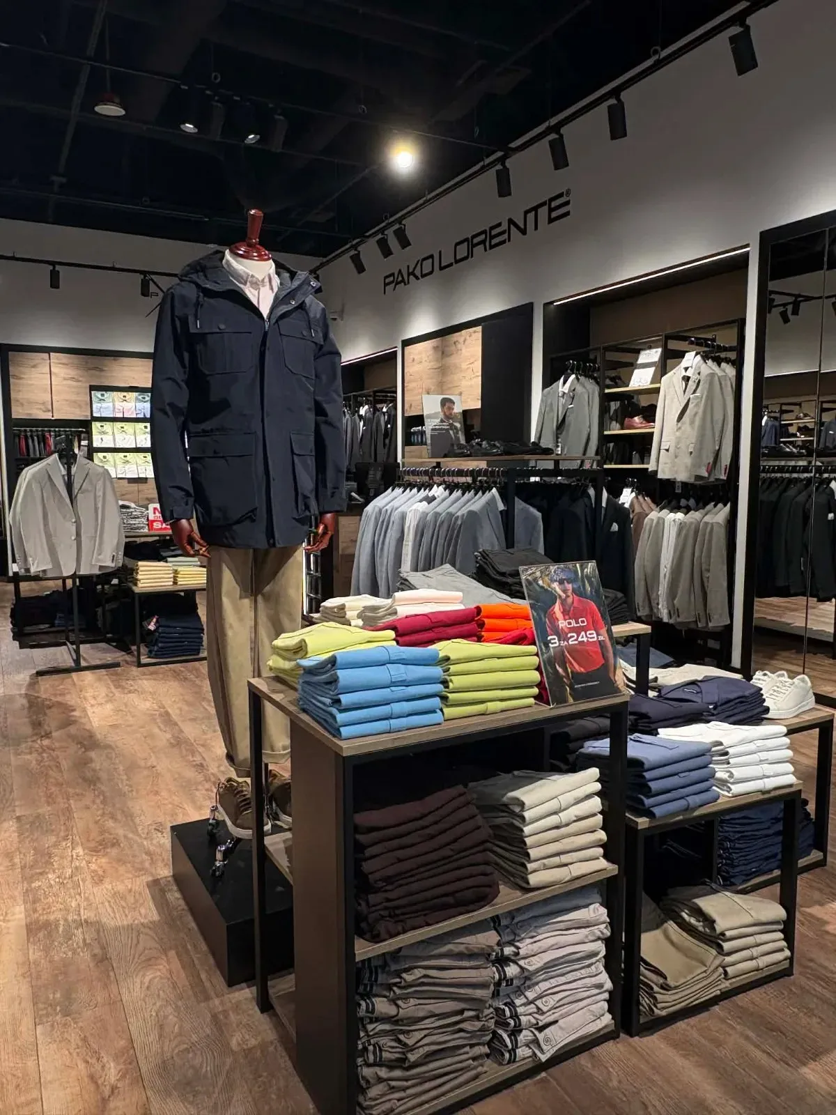 odzież męska, garnitury, koszule Kraków Pako Lorente