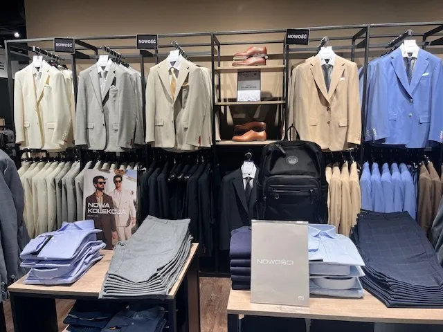 odzież męska, garnitury, koszule Łódź Pako Lorente