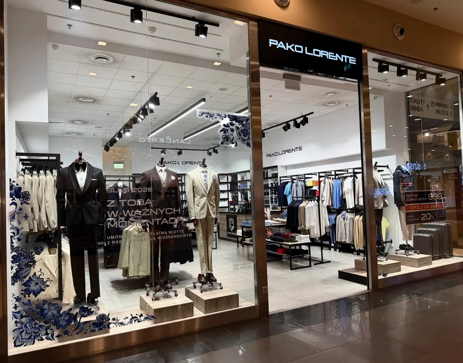 odzież męska, garnitury, koszule Lublin Pako Lorente