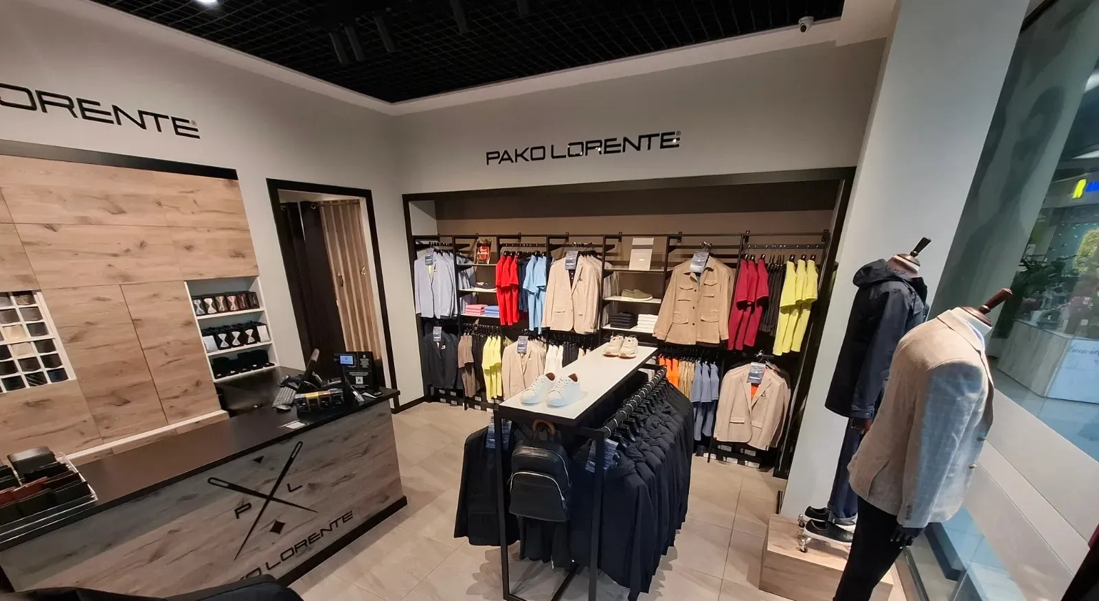 odzież męska, garnitury, koszule Piła Pako Lorente