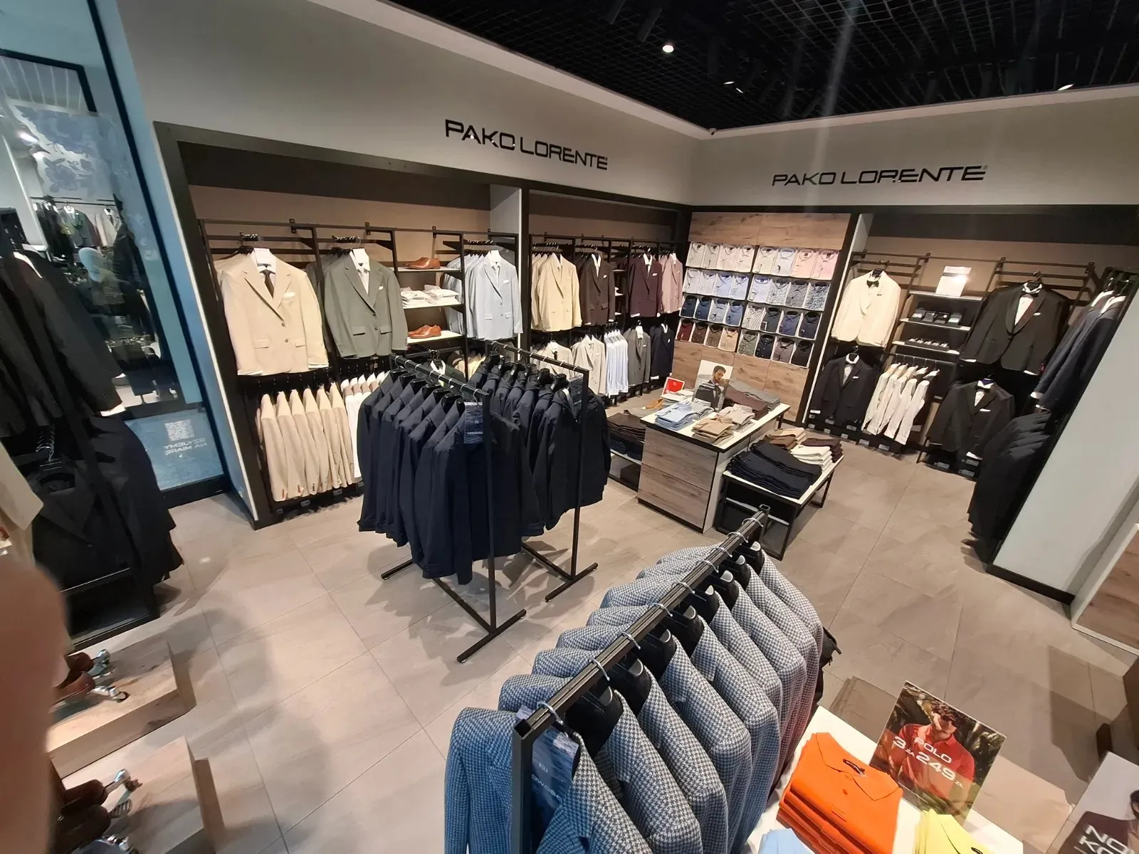 odzież męska, garnitury, koszule Piła Pako Lorente