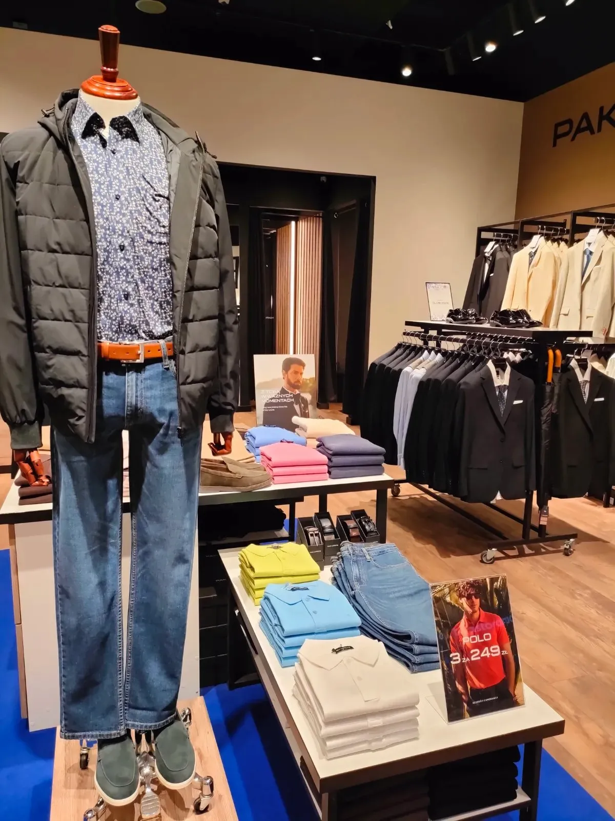 odzież męska, garnitury, koszule Poznań Pako Lorente