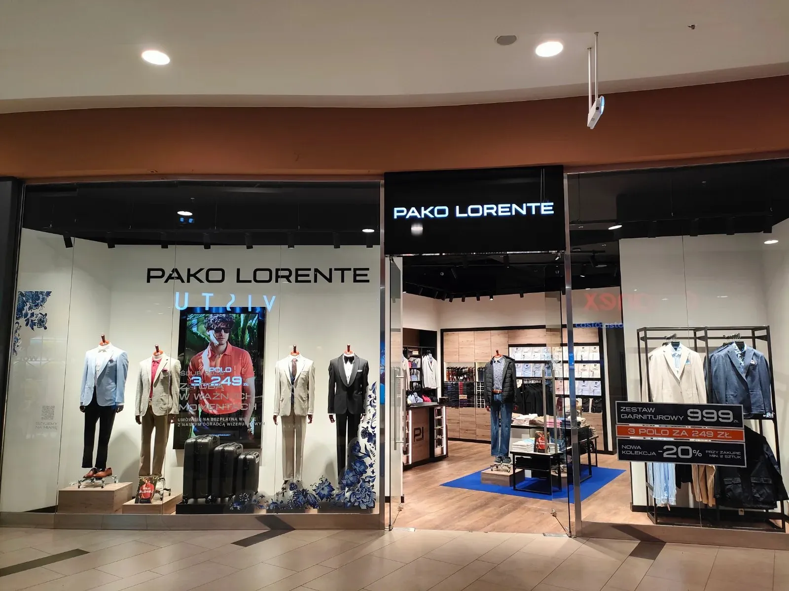 odzież męska, garnitury, koszule Poznań Pako Lorente