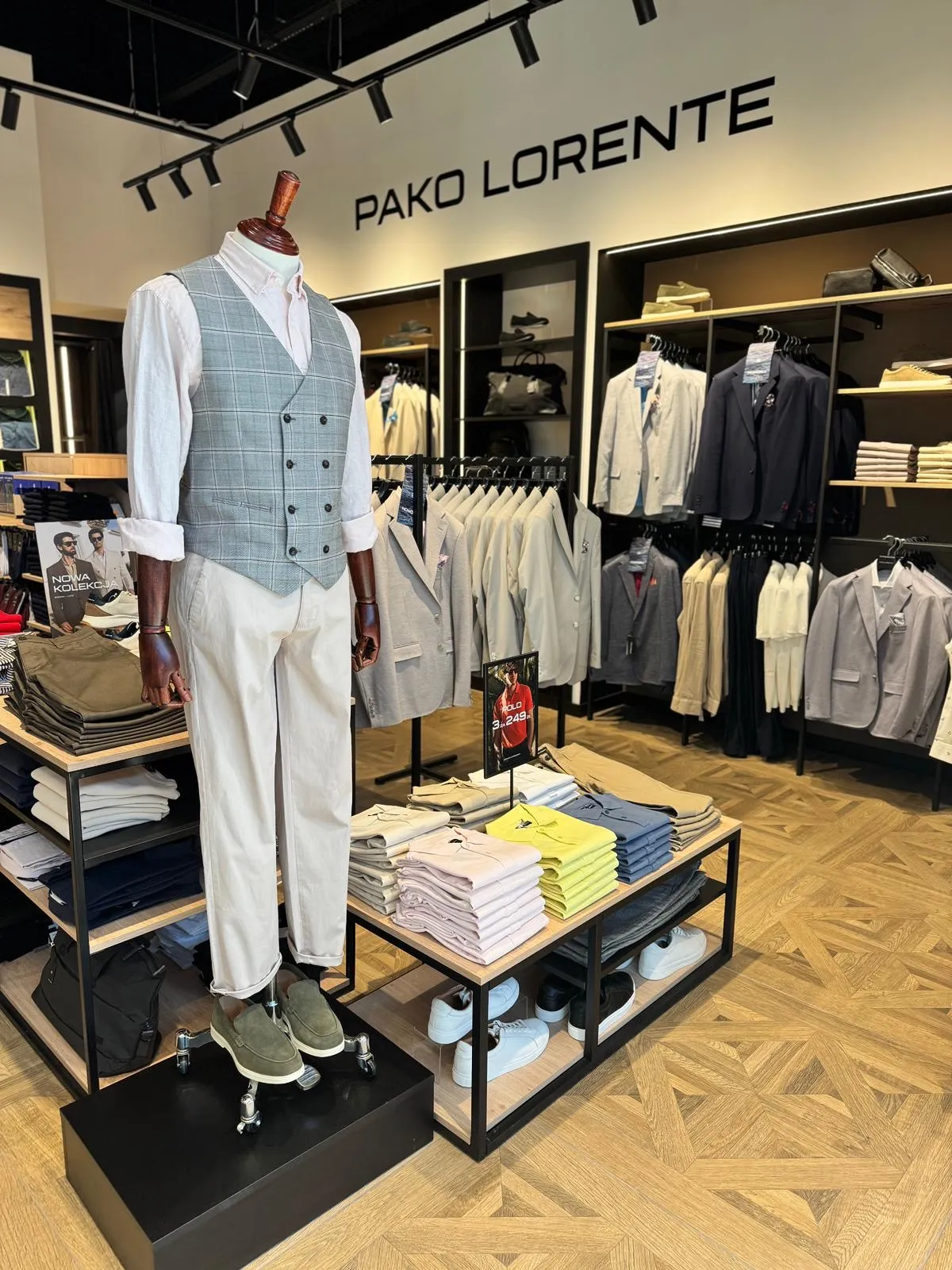 odzież męska, garnitury, koszule Poznań Pako Lorente