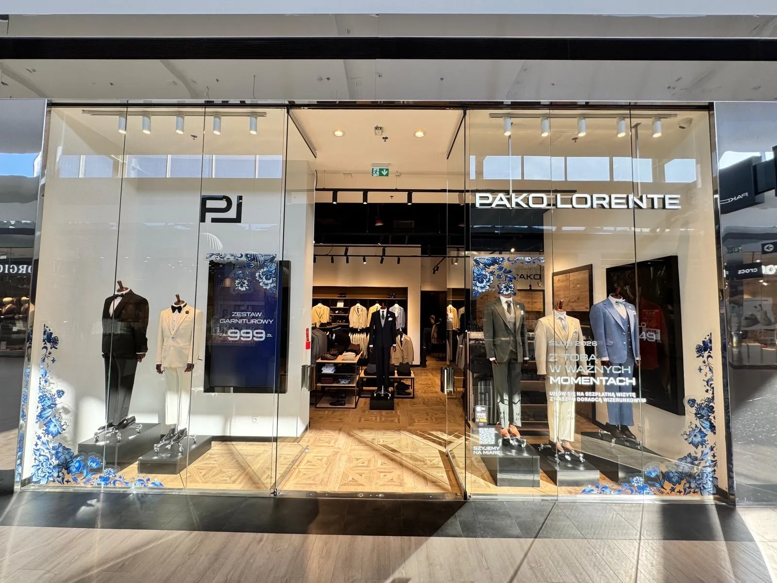 odzież męska, garnitury, koszule Poznań Pako Lorente