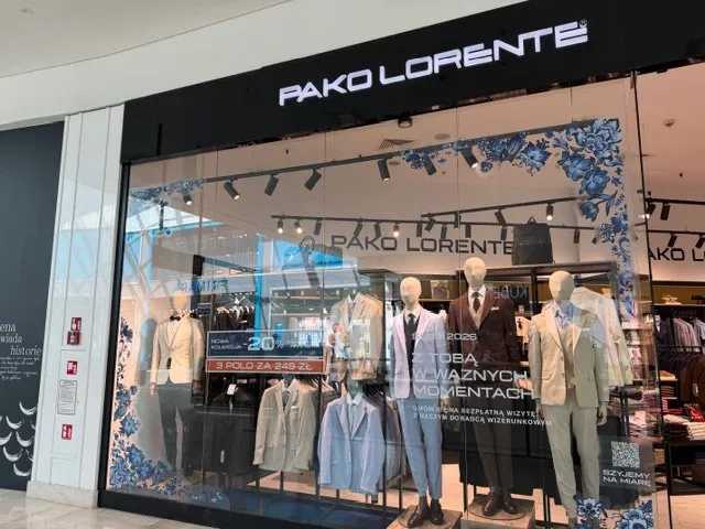 odzież męska, garnitury, koszule Poznań Pako Lorente