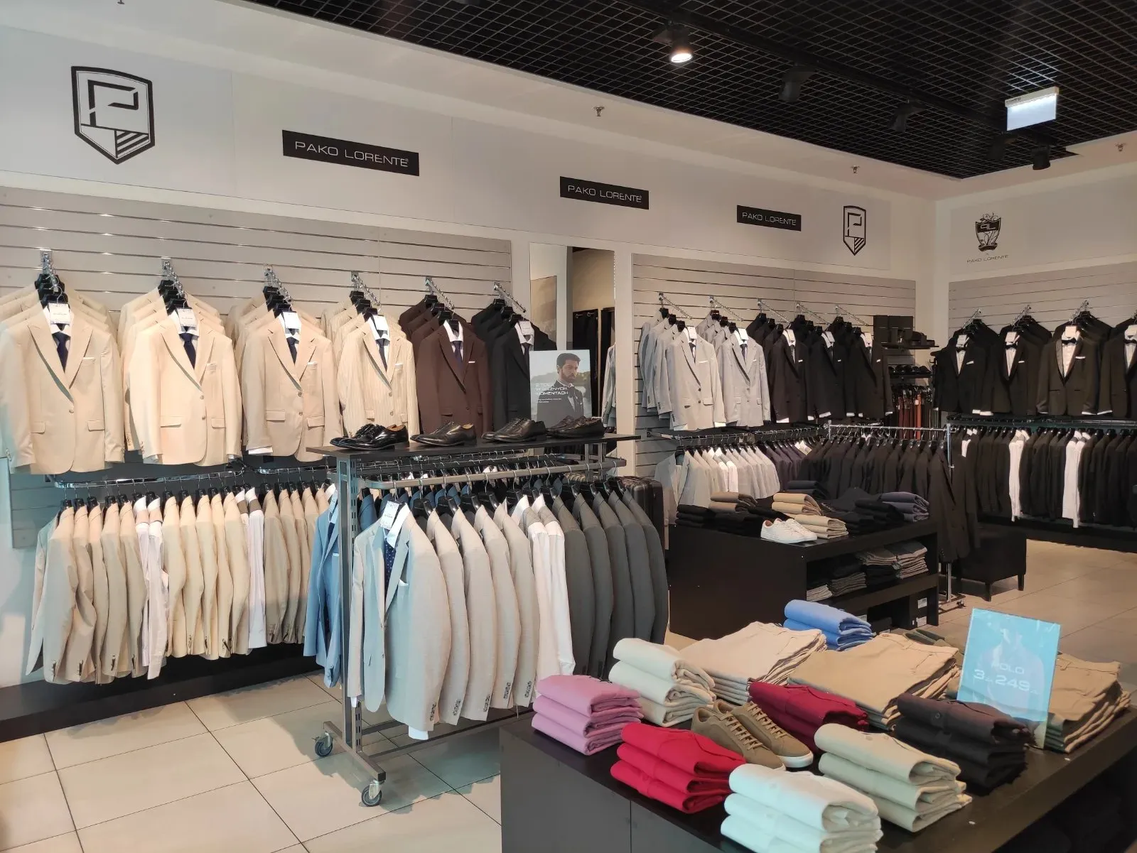 odzież męska, garnitury, koszule Siedlce Pako Lorente