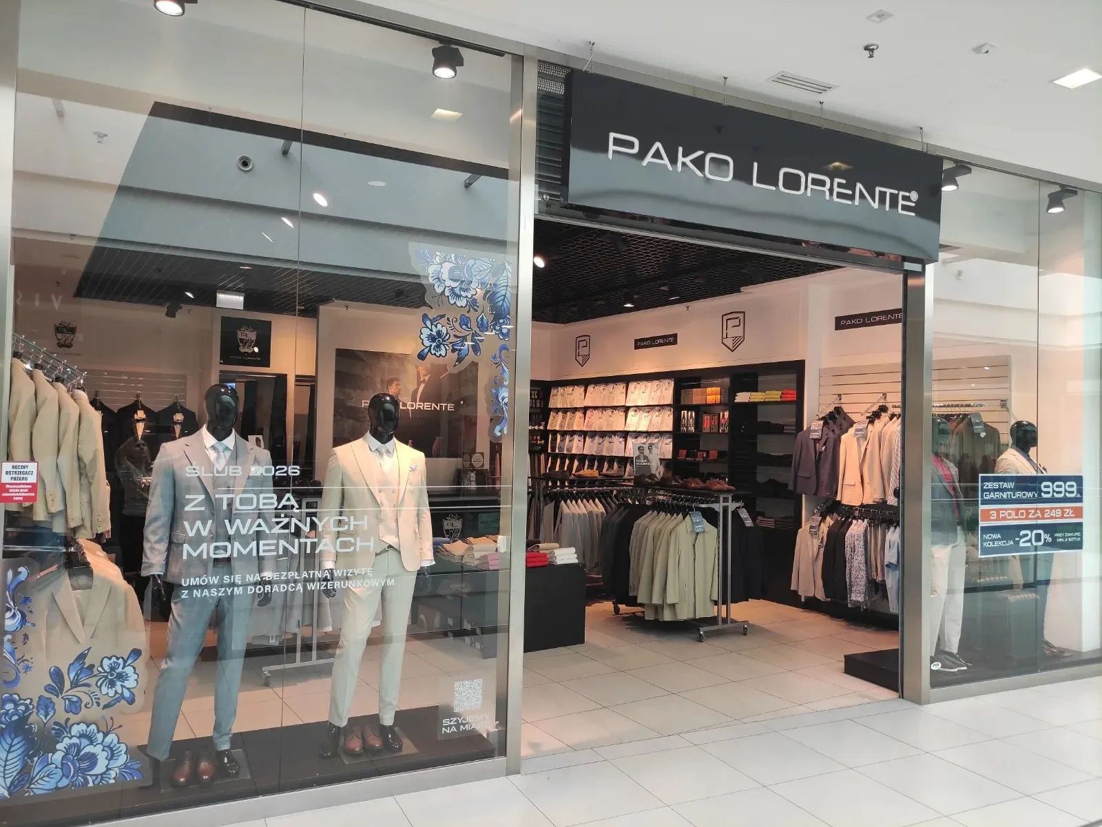 odzież męska, garnitury, koszule Siedlce Pako Lorente