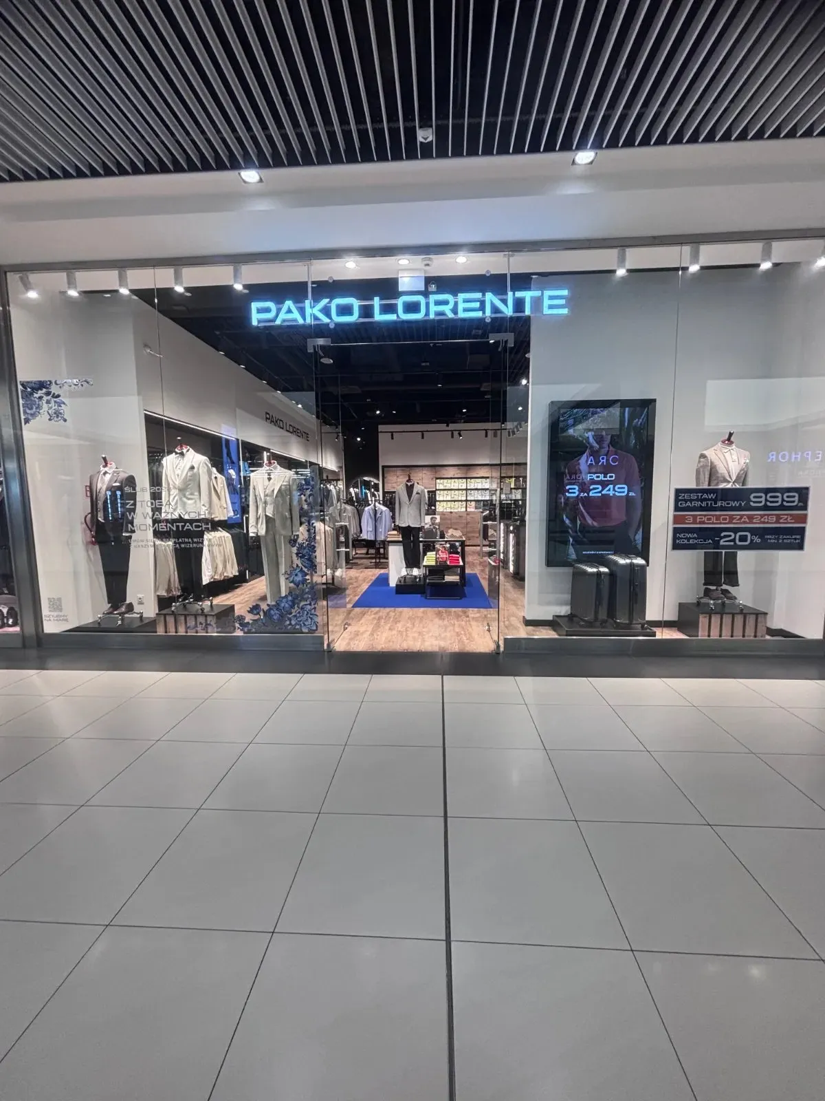 odzież męska, garnitury, koszule Szczecin Pako Lorente