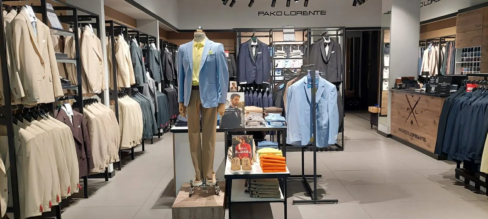 odzież męska, garnitury, koszule Tarnów Pako Lorente