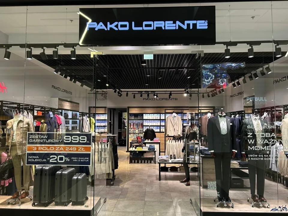 odzież męska, garnitury, koszule Tychy Pako Lorente