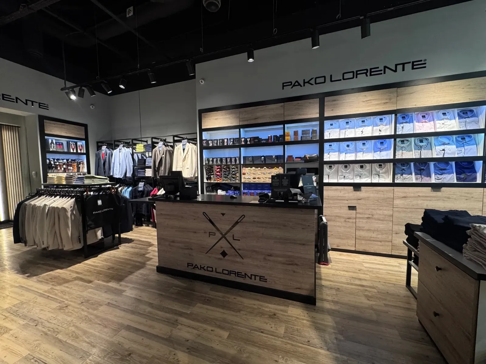 odzież męska, garnitury, koszule Warszawa Pako Lorente