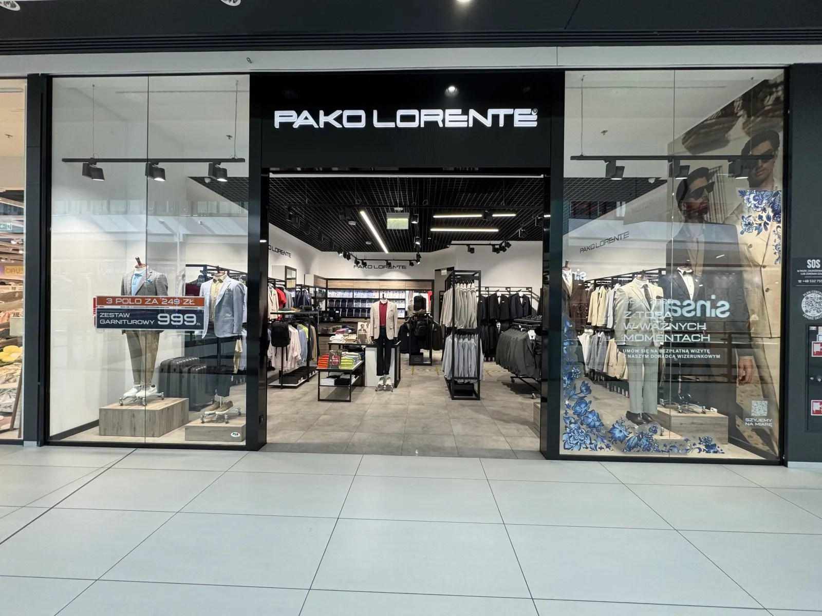 odzież męska, garnitury, koszule Warszawa Pako Lorente
