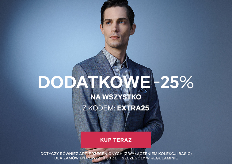DODATKOWE -25% 