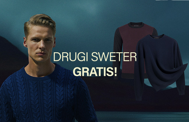 Przegląd swetrów z najnowszej kolekcji. Zgarnij drugi sweter gratis! 