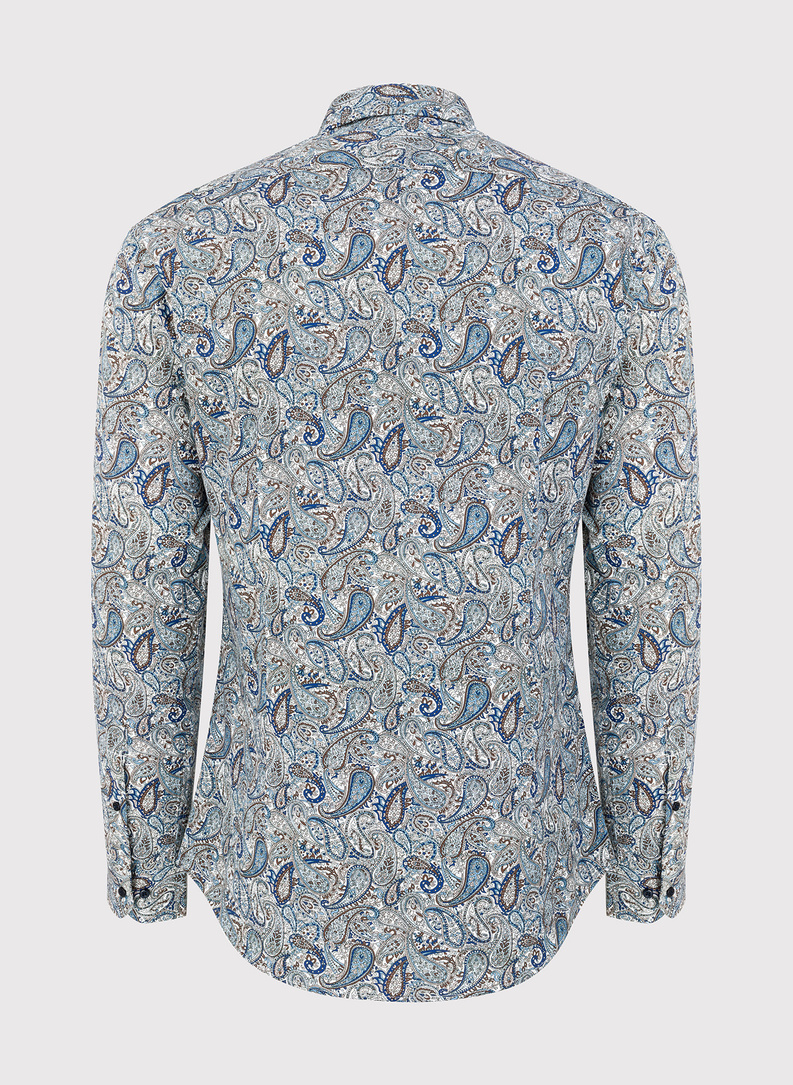 Koszula męska we wzór paisley