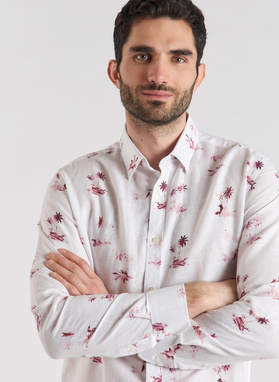 Koszula męska P21SF-1X-121-B