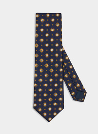 Krawat męski granatowy P22SF-KX-015-G-0