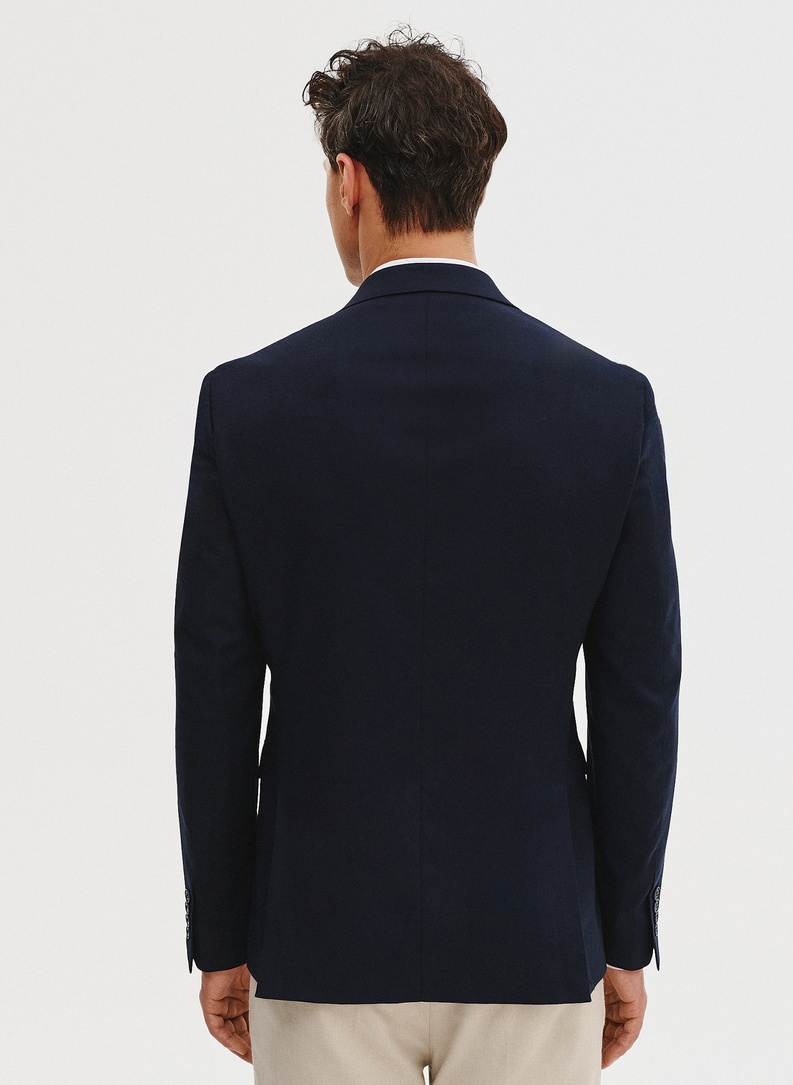 Granatowa marynarka męska