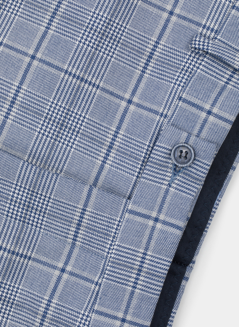 Spodnie męskie garniturowe P21WF-6G-063-N