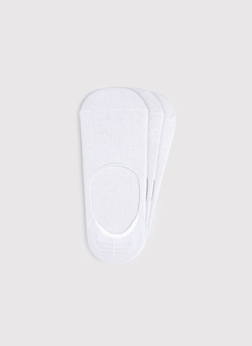 Stopki męskie białe trójpak