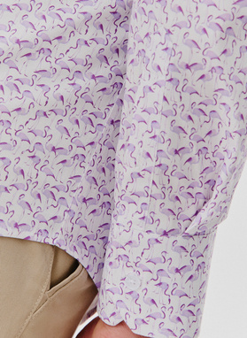 Koszula męska z zwierzęcym wzorem