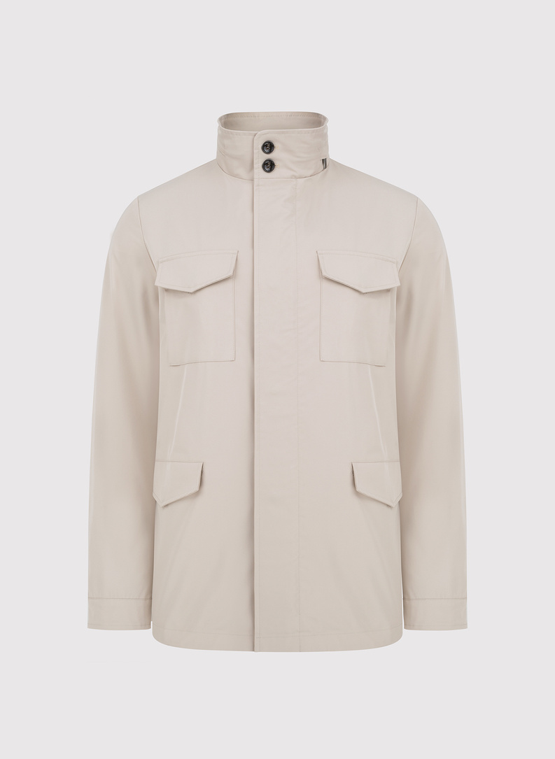 Wiosenna kurtka w kolorze beżowym