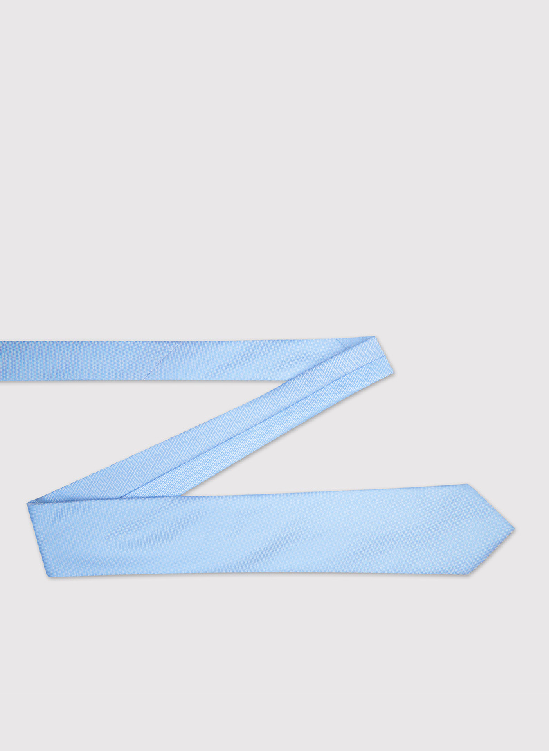 Niebieski krawat męski