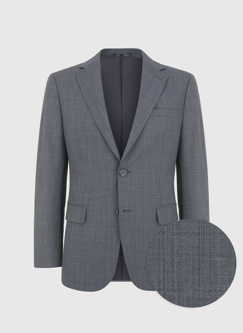 Marynarka garniturowa w kolorze szarym