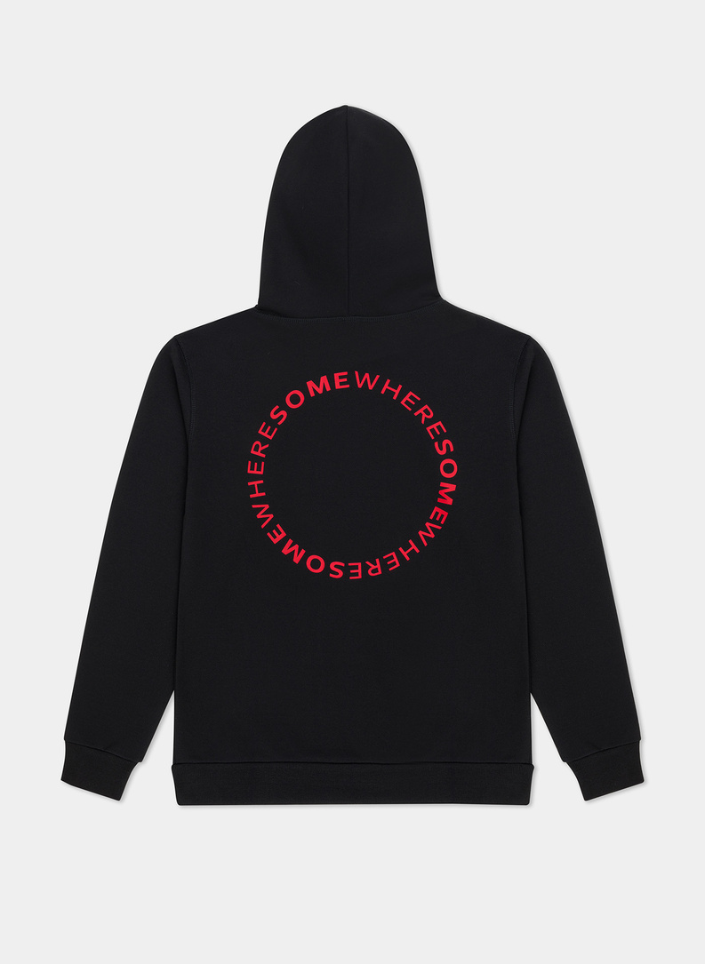 CZARNA BLUZA Z KAPTUREM M21WF-2K-005-C