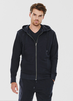 Rozpinana bluza dresowa w granatowym kolorze