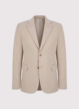 Dzianinowa marynarka w kolorze beżowym