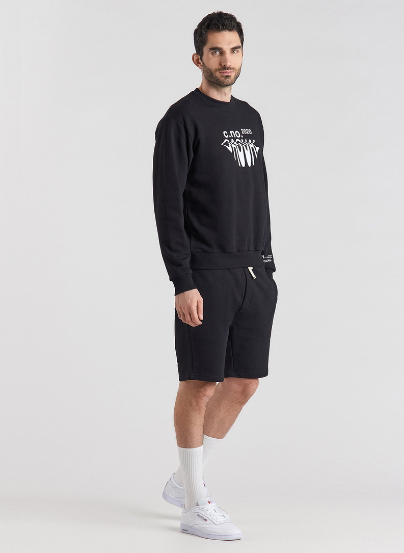 Czarne szorty oversize C21SF-WS-002-C