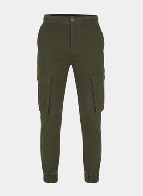 Spodnie cargo zielone P21WF-WX-046-Z