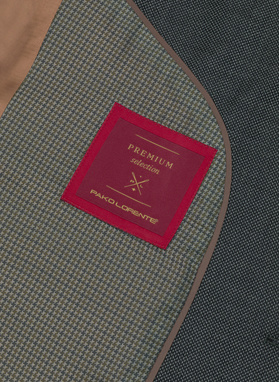 Zielona marynarka garniturowa P22SP-3G-002-Z-S