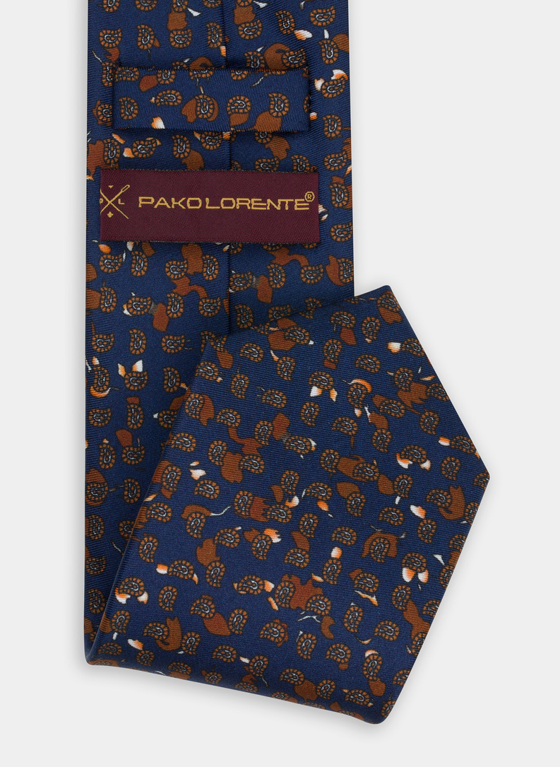 Krawat męski jedwabny P21SP-KX-232-G-0