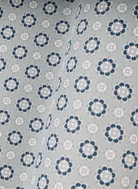 Jasnozielona poszetka we wzór