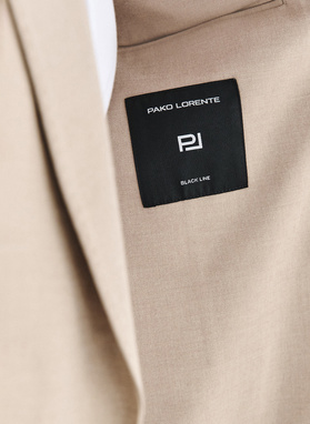 Beżowa marynarka męska