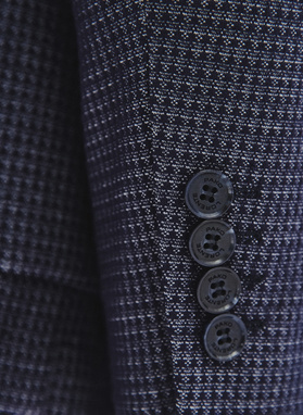 Casualowa marynarka męska w kolorze granatowym