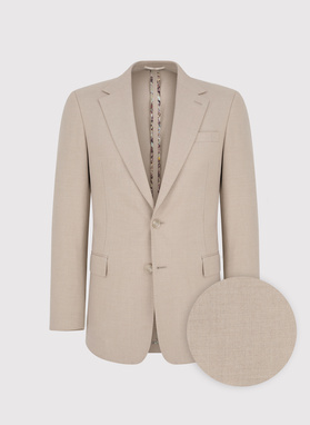 Beżowa marynarka męska