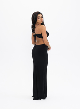 AZARIA DRESS w kolorze czarnym